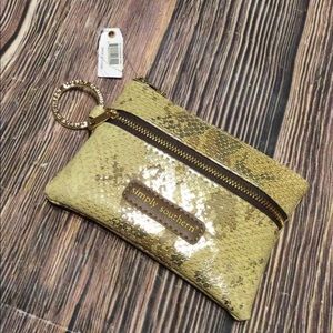 Simply Southern Snake Skin Zip ID Wallet NWT